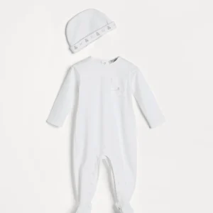 Baby Bernie coverall and hat set