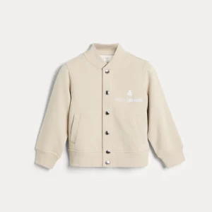 Bomber-style sweatshirt