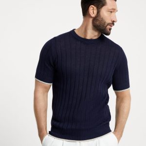Knit T-shirt