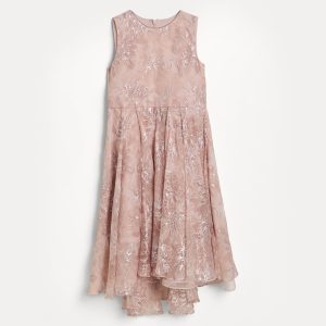 Silk Flower Print dress