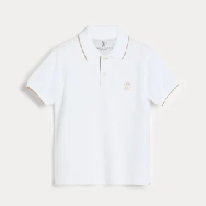 Piqu?? polo shirt