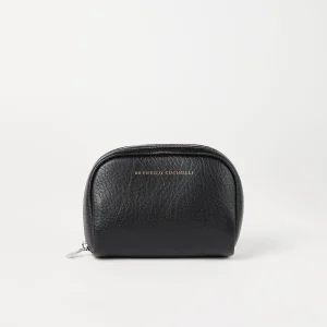 Calfskin beauty case