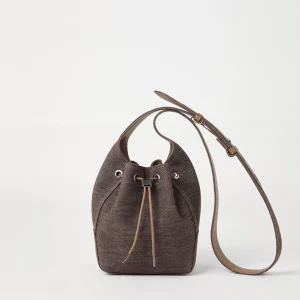 Denim small BC Duo Bucket bag