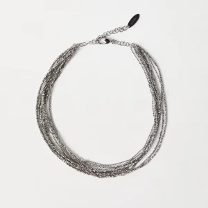 Vetro and Silver necklace