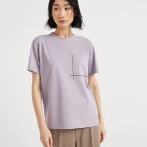 T-shirt with monili