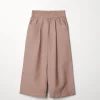 Poplin trousers