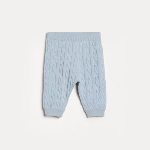 Bernie Baby cable knit trousers