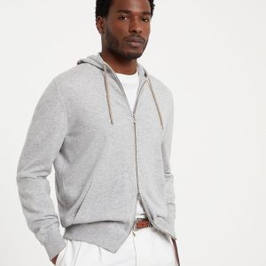 Sweatshirt-style cardigan