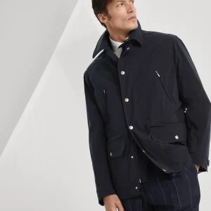 Water-resistant parka