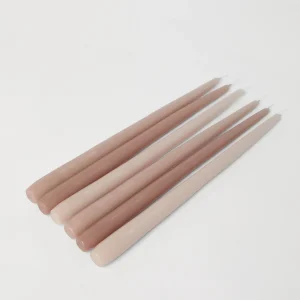 Set of six candles