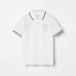 Piqu?? polo shirt