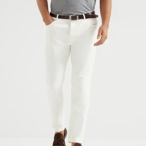 Comfort denim trousers
