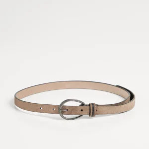 Suede belt