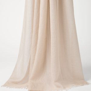 Cashmere and silk scarf