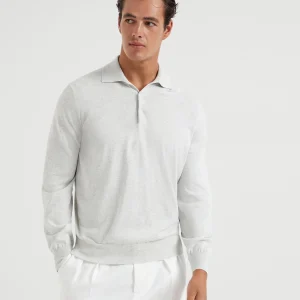 Polo-style sweater