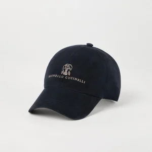 Suede baseball cap