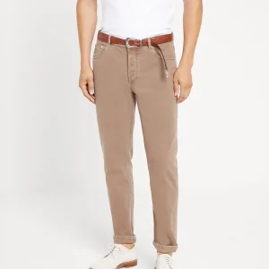 Comfort denim trousers