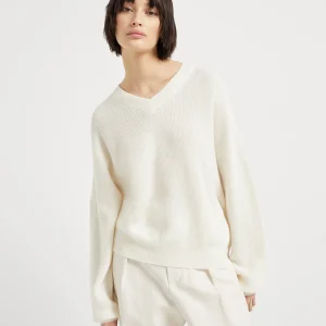 English Rib knit sweater