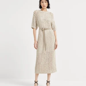 Dazzling knit dress