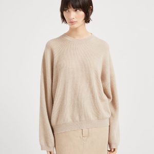 English Rib knit sweater