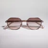 Geometric titanium frame