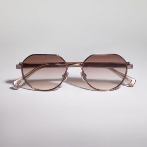 Geometric titanium frame