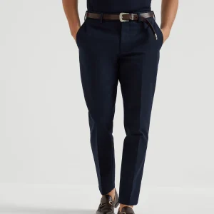 Gabardine trousers