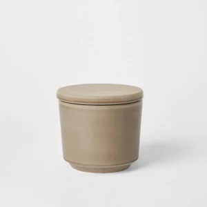 Maxi scented candle with lid
