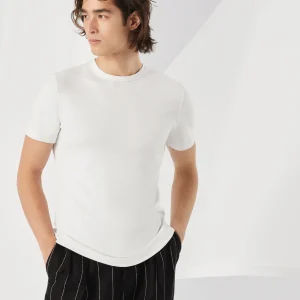 Ribbed jersey T-shirt