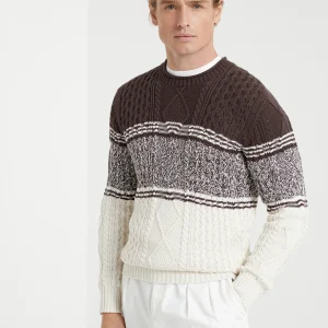 Cable knit sweater