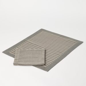 Placemat and napkin set