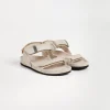 Sandals with monili
