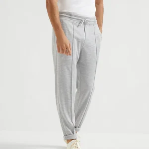 French terry trousers