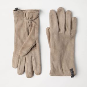 Suede gloves