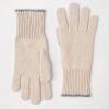 Knit gloves
