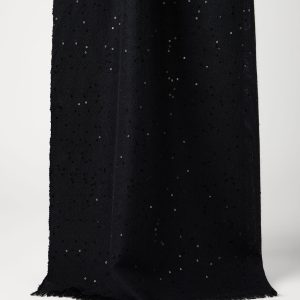 Cashmere and silk Diamond yarn scarf