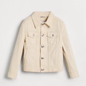 Denim four-pocket jacket