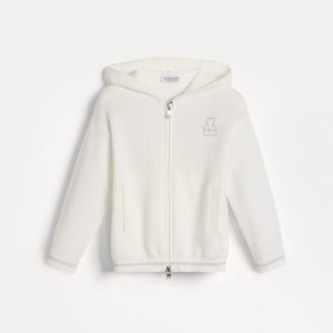 Bernie cardigan with zipper and hood