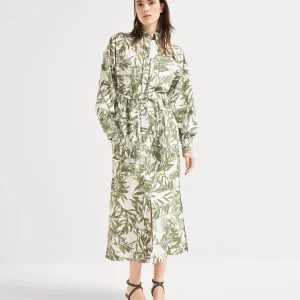 Herbarium Print chemisier dress