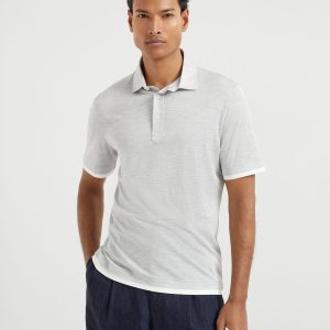 Polo with Faux-Layering