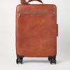 Grained calfskin trolley bag