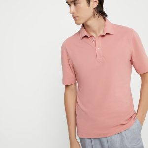 Piqu?? polo shirt