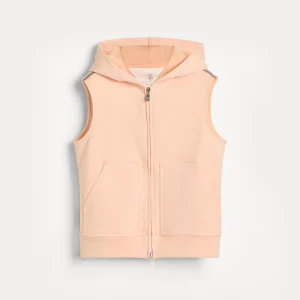 Hooded sweater vest