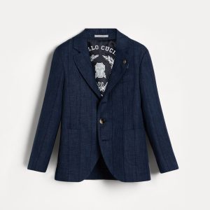 Diagonal blazer