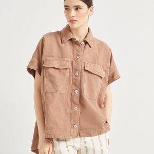 Overshirt with monili