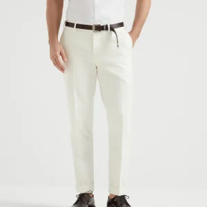 Gabardine trousers