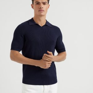 Polo-style sweater