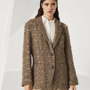Foliage Lace blazer