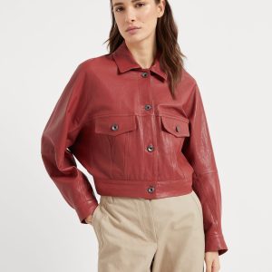 Leather outerwear