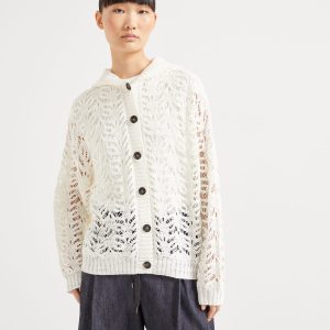 Foliage Lace cardigan